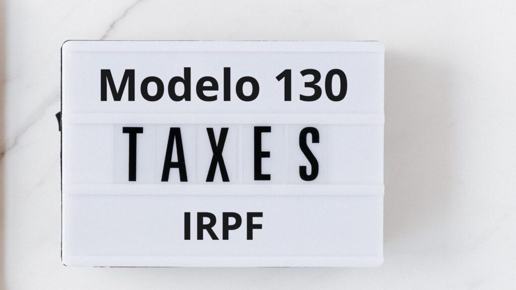 Modelo -130 presentación IRPF