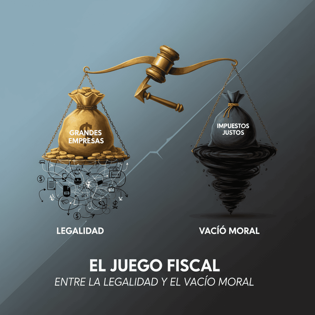 El juego fiscal de las grandes empresas